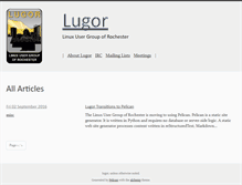 Tablet Screenshot of lugor.org
